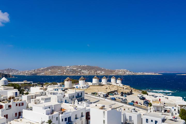 Mykonos — yel değirmenleri
